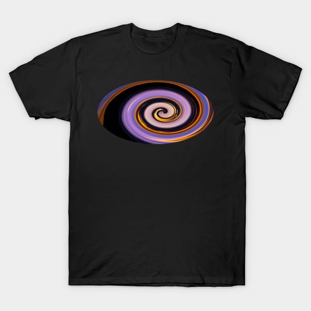 vortex colorful T-Shirt by rickylabellevie